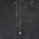 Green Stone Necklace Set