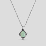 Green Stone Necklace Set
