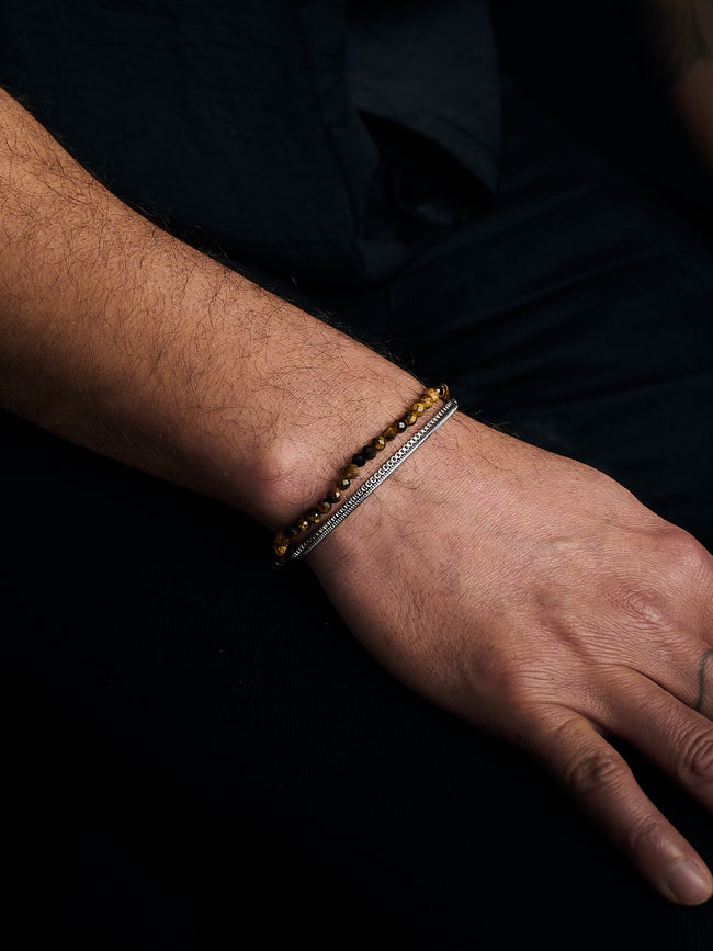 Mr Kurbini -  Tiger Eye Stone Bracelet