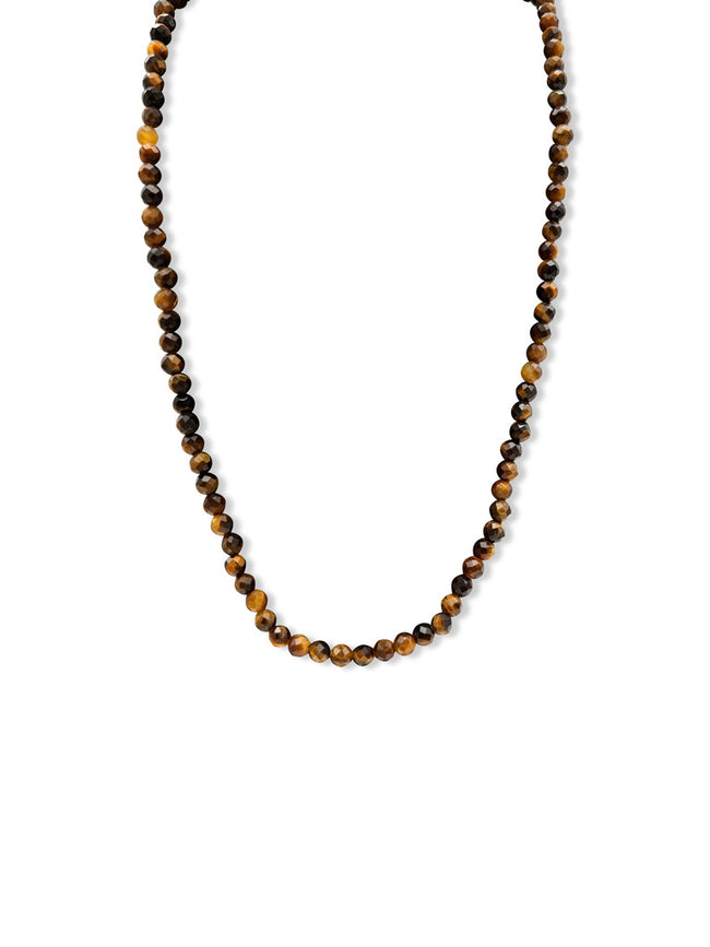 Mr Kurbini - Tiger Eye Stone Necklace