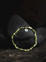 Mr Kurbini -  Green Jade Stone Bracelet