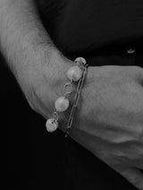 Sir Greczula - Baroque Pearl Bracelet, a collab between the artist Kristofer Greczula