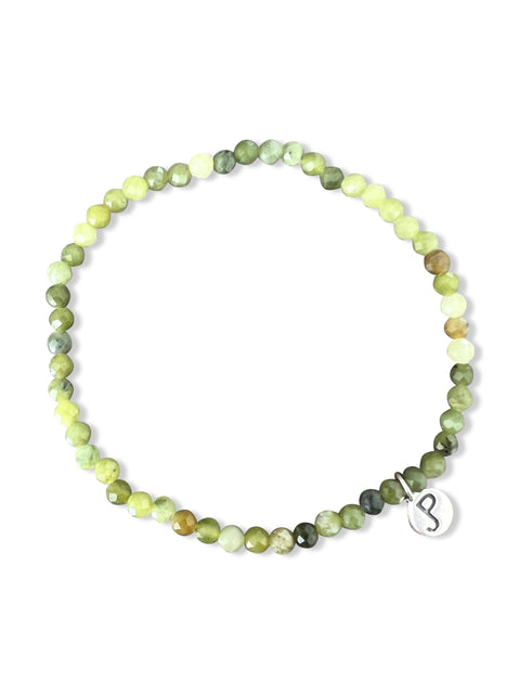 Mr Kurbini -  Green Jade Stone Bracelet