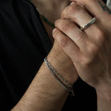 Mr Saba - Silver Gem Armband